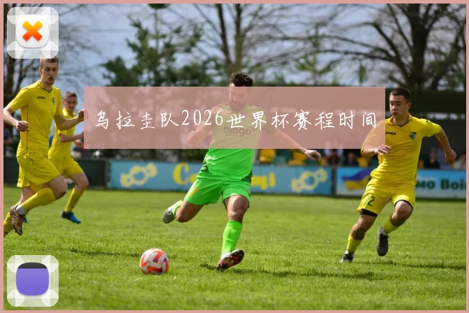 乌拉圭队2026世界杯赛程时间