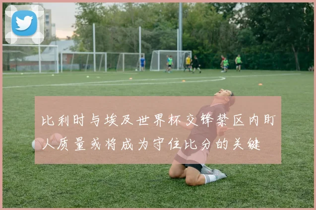 比利时与埃及世界杯交锋禁区内盯人质量或将成为守住比分的关键