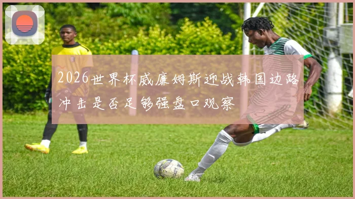 2026世界杯威廉姆斯迎战韩国边路冲击是否足够强盘口观察